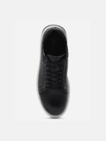 Monte Carlo Men Textured Leather Sneakers