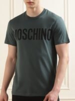 MOSCHINO COUTURE Men Typography Pockets T-shirt