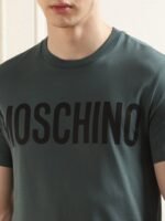 MOSCHINO COUTURE Men Typography Pockets T-shirt