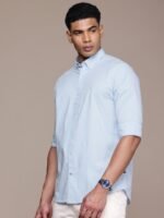 Nautica Classic Fit Button-Down Collar Casual Shirt