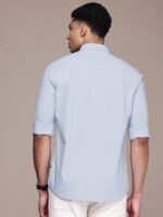 Nautica Classic Fit Button-Down Collar Casual Shirt