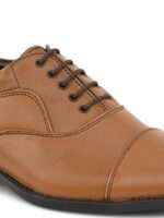 pelle albero Men Leather Lace-Up Formal Oxford