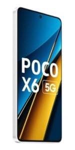 POCO X6 5G (Snowstorm White, 12 GB RAM 512 GB Storage)