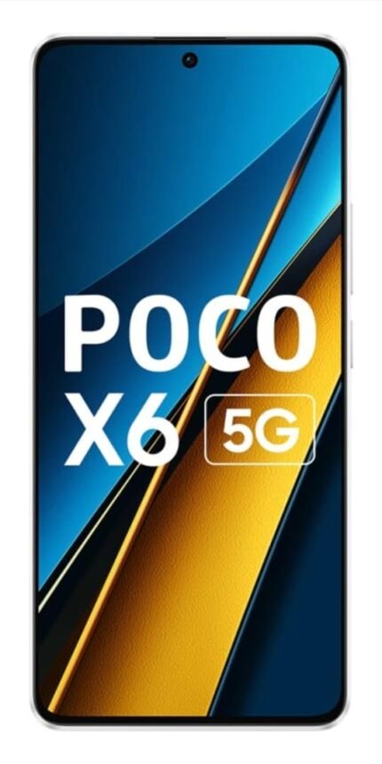 POCO X6 5G (Snowstorm White, 12 GB RAM 512 GB Storage)