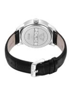 Police Men Green Dial & Black Leather Straps Analogue Watch