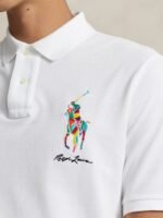 Polo Ralph Lauren Classic Fit Big Pony Mesh Polo Cotton Tshirts