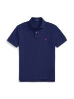 Polo Ralph Lauren Custom Slim Fit Mesh Polo Cotton Tshirts