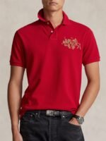 Polo Ralph Lauren Polo Collar Cotton Slim-Fit T-shirt