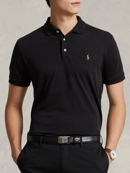 Polo Ralph Lauren Polo Collar Cotton Slim-Fit Tshirts