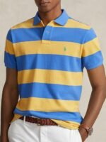 Polo Ralph Lauren Sprinted Polo Collar Slim-Fit Cotton T-shirt