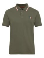 PS By Paul Smith Men Polo Collar Applique T-shirt