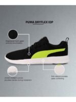 Puma Men Black Dryflex Sneakers