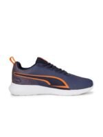 Puma Men Blue Colourblocked Fire V2 Sneakers