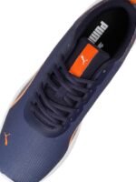 Puma Men Blue Colourblocked Fire V2 Sneakers