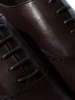 Rapawalk Burgundy Handcrafted Standard Width Leather Oxfords