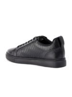 RARE RABBIT Men Rapso Textured Leather Sneakers