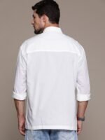 R.Code by The Roadster Life Co. Men Pure Cotton Casual Shirt