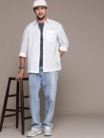 R.Code by The Roadster Life Co. Men Pure Cotton Casual Shirt