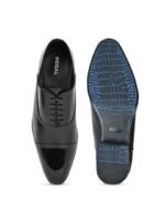 Regal Men Textured Leather Formal Oxfords