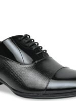 Regal Men Textured Leather Formal Oxfords