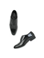 Regal Men Textured Leather Formal Oxfords