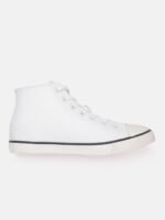 Roadster Men Round Toe Mid-Top Sneakers