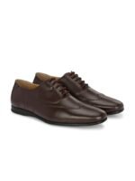 San Frissco Men Textured Formal Oxfords