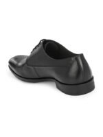 San Frissco Men Textured Leather Formal Oxfords