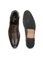 SHOZANIA Men Leather Formal Oxfords