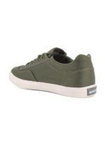 Sparx Men Olive Green Canvas Sneakers