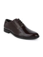 Styli Men Almond Toe Lace Up Formal Shoes