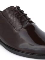 Styli Men Almond Toe Lace Up Formal Shoes