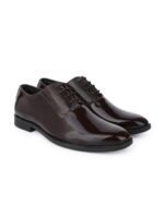 Styli Men Almond Toe Lace Up Formal Shoes