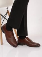 Teakwood INVICTUS Men Leather Formal Oxfords