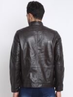 Teakwood Leathers Men Leather Water Resistant Biker Jacket