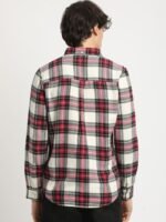 THE BEAR HOUSE Pure Cotton Checked Slim Fit Casual Shirt