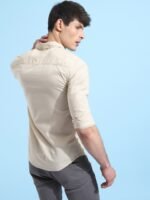 The Indian Garage Co Men Beige Casual Shirt