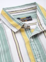 The Indian Garage Co Men Striped Casual Shirt