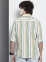 The Indian Garage Co Men Striped Casual Shirt