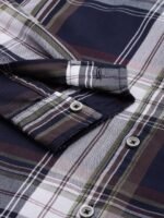 The Indian Garage Co Men Tartan Checked Casual Shirt