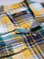 The Indian Garage Co Men Twill Tartan Checked Casual Shirt