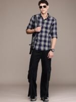 The Roadster Life Co. Buffalo Checked Pure Cotton Casual Shirt