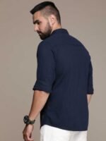 The Roadster Life Co. Solid Pure Cotton Casual Shirt