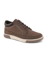 The Roadster Lifestyle Co. Men Brown Round Toe Memory Foam Sneakers