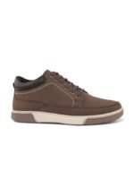 The Roadster Lifestyle Co. Men Brown Round Toe Memory Foam Sneakers