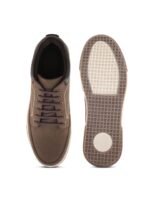 The Roadster Lifestyle Co. Men Brown Round Toe Memory Foam Sneakers