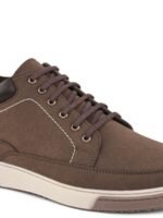 The Roadster Lifestyle Co. Men Brown Round Toe Memory Foam Sneakers