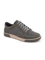 The Roadster Lifestyle Co. Men Grey Lace Up Moisture Wicking Memory Foam Casual Sneakers