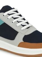 The Roadster Lifestyle Co. Men Navy Blue Colourblocked Lightweight Comfort Insole Sneakers