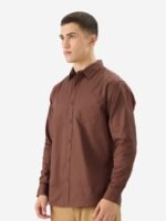 The Souled Store Spread Collar Long Sleeves Regular Fit Cotton Casual Shirt